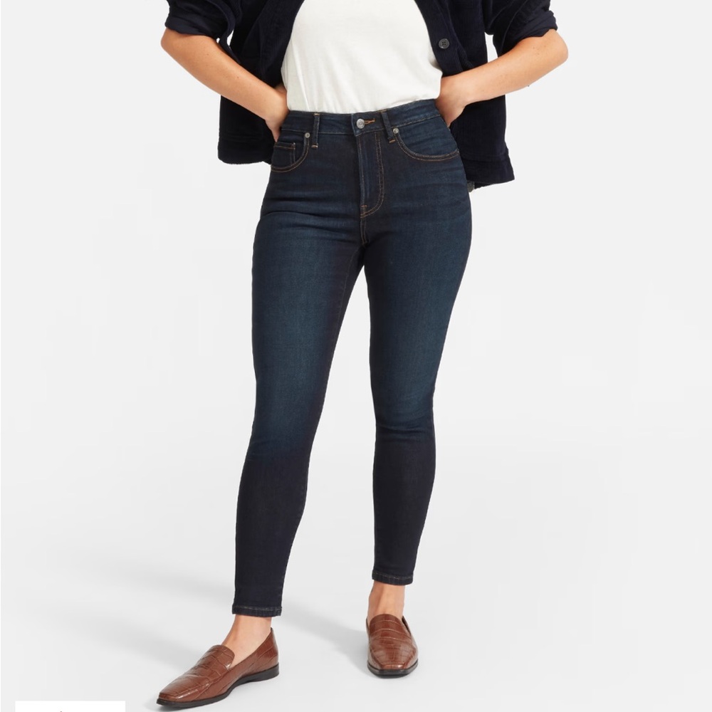 Everlane NWOT Dark Wash Skinny Jeans Size 31x32